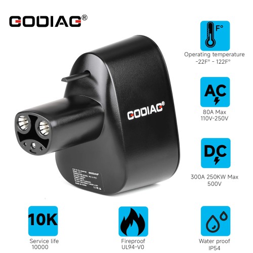 GODIAG CCS1 US Standard DC to Tesla Charging Interface Adapter