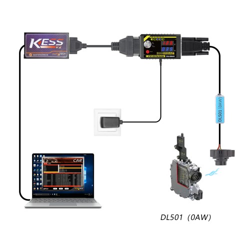 GODIAG Gearbox Cable DL501 (0AW) Used with GT107+
