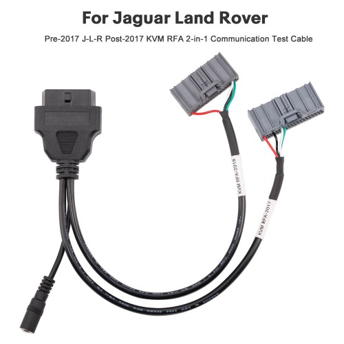 GODIAG Jaguar Land Rover Pre-2017 J-L-R Post-2017 KVM RFA 2-in-1 Communication Test Cable