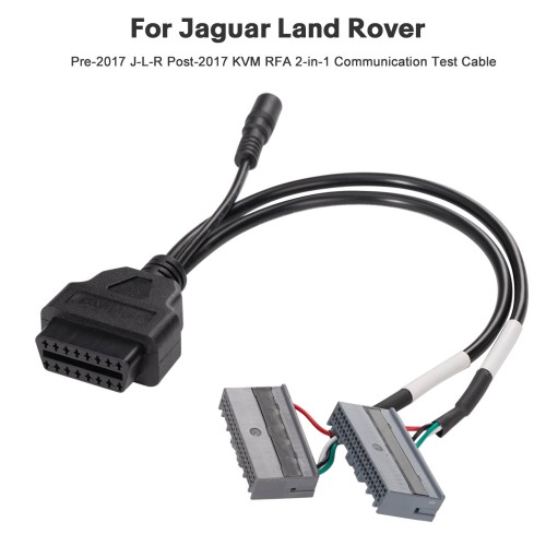 GODIAG Jaguar Land Rover Pre-2017 J-L-R Post-2017 KVM RFA 2-in-1 Communication Test Cable