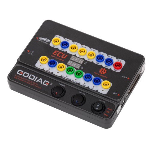 GODIAG GT100 PLUS GPT ENET DOIP 24V-12V AUTO TOOLS OBD II Break Out Box ECU Connector