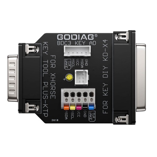 GODIAG BCP U KEY BDC2 BDC3 14-in-1 Adapter Kit for 5C/ 5D Encrypted Key Programming & Matching Supports KEY TOOL PLUS/IM608/KD-MAX/KYDZ Tablets