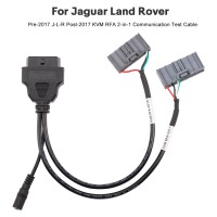 GODIAG Jaguar Land Rover Pre-2017 J-L-R Post-2017 KVM RFA 2-in-1 Communication Test Cable